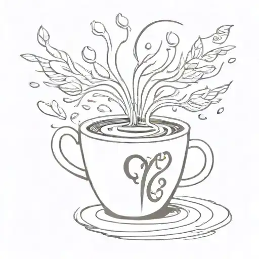 My Love Coffe Spilling