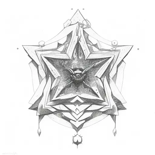 Wither Star White And Crimson Red