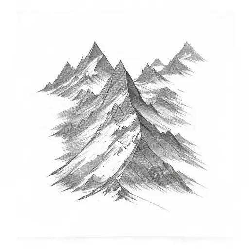 Mountain Chain For The Chest