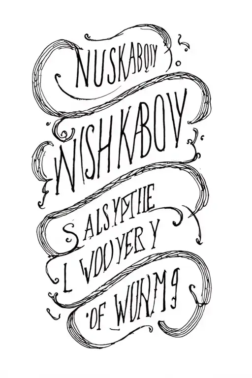 Text Saying Nushkaboy