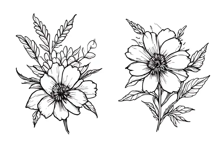 July Birth Flower For Hip