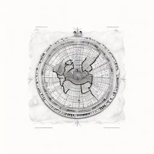 A Map Of Italy With Musical Notes Forming The Outline Of The Country