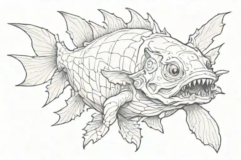 Goblin Fish And Teddybear