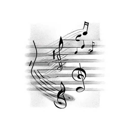 Music Notes Dnaa