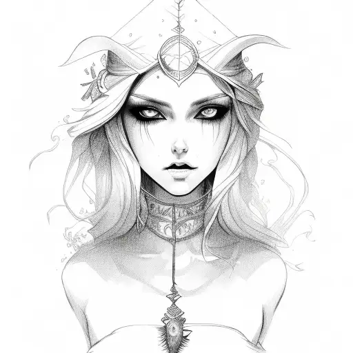 Pretty Witch Goddess