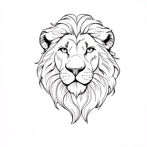 Lion Tatto For Daughter And Father