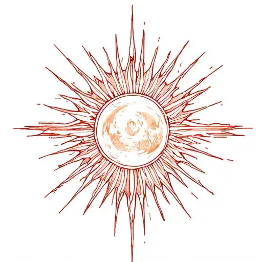 Rising Sun In A Universe