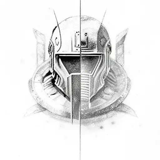 A Colored In Spartan That Looks Like A Constellation