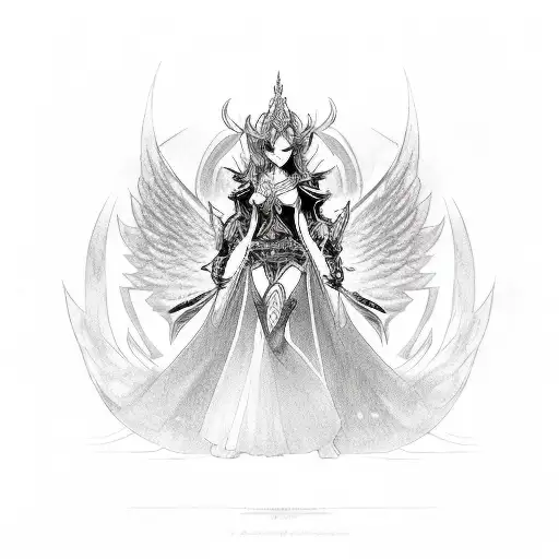 Ain Ishmal Angel Form From Elsword