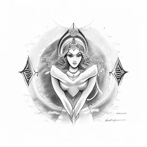 Katlyn With Aphrodite Symbol