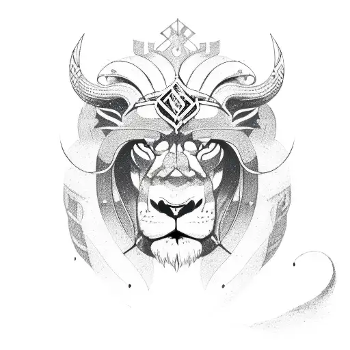 Viking Lion Yggdrasil