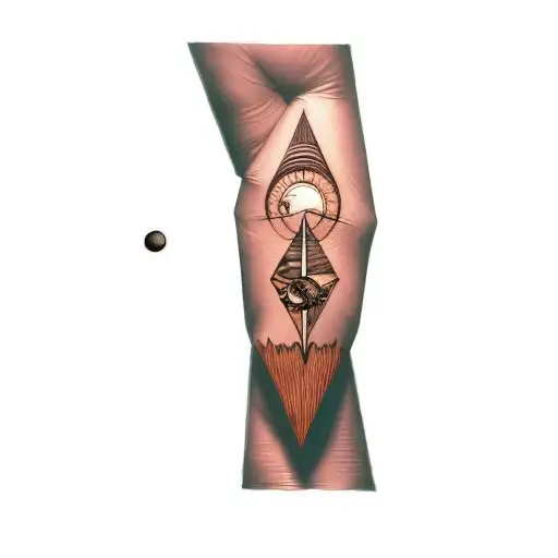 Arrow With Sun And Moon