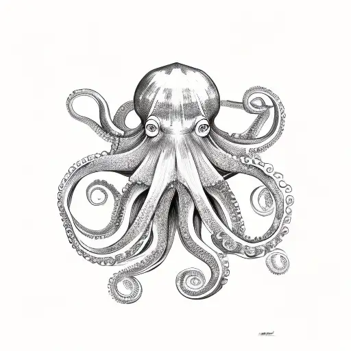 Octopus Holds David Shield