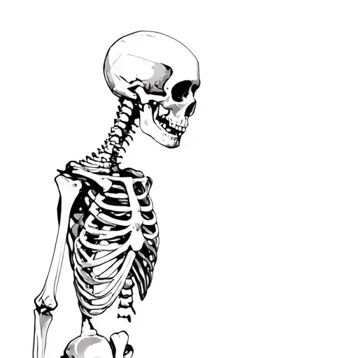 An Skeleton Who Want To Be Successful