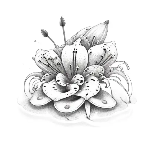 Lily Flower Clavical