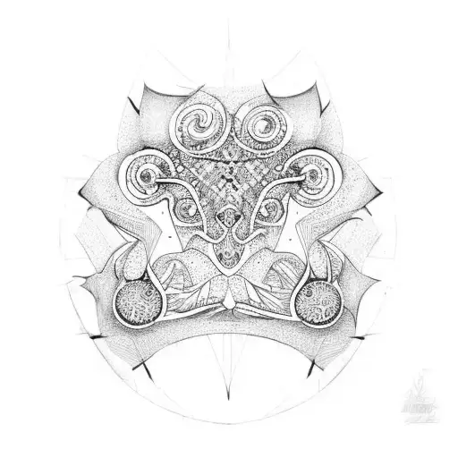 An Anklet With A Beautiful Broken Pattern