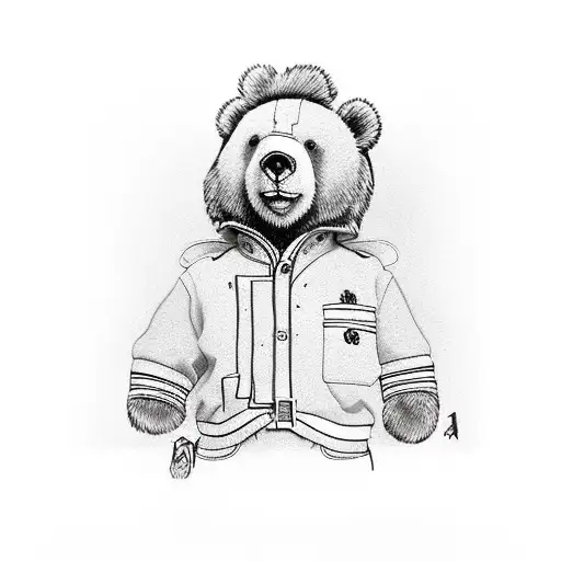 Ralph Lauren Polo Bear In A Dickies Suit