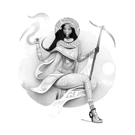 Black Woman That Represent Zodiac Signs