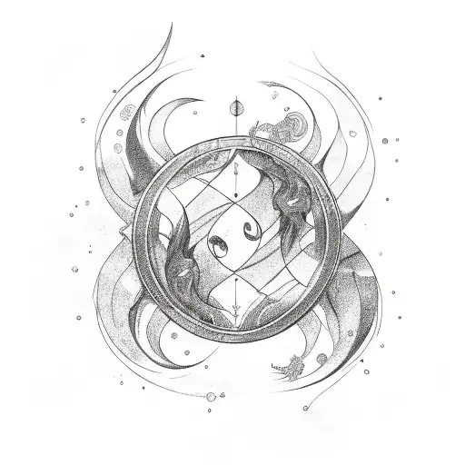 Aquarius And Leo Intertwined