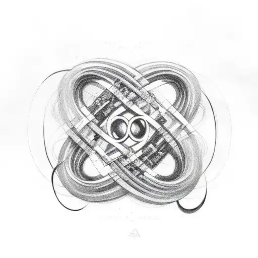 Infinity Symbol 3 Monkey Love Respect