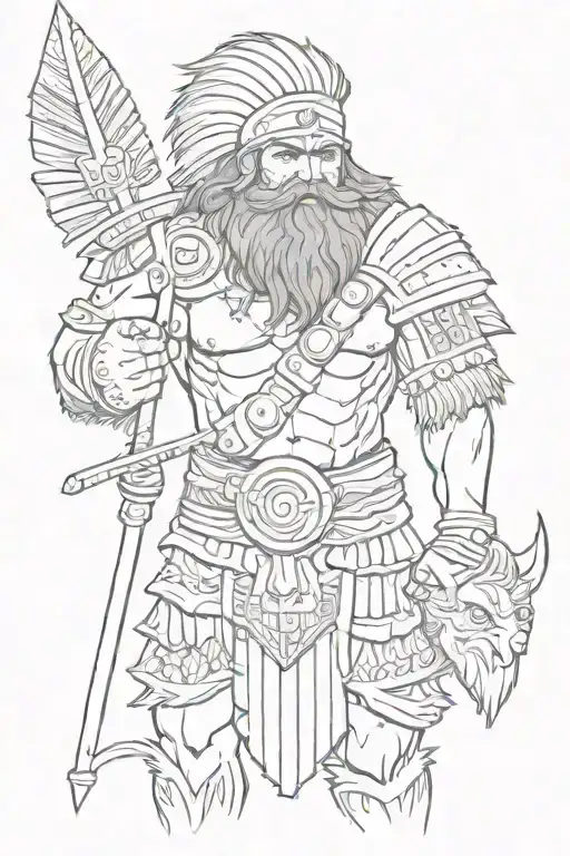 Lapu Lapu With Australian Warrior