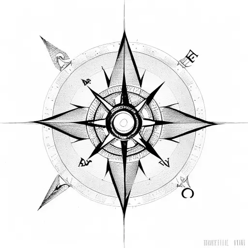 Roses And A Compass And Stage Curtains