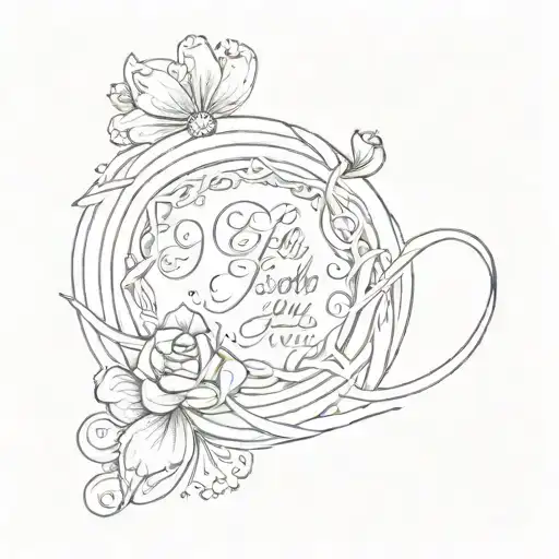 Create A Tattoo Featuring A Rainbow Intertwined With A Quote About Self Love Or Self Worth