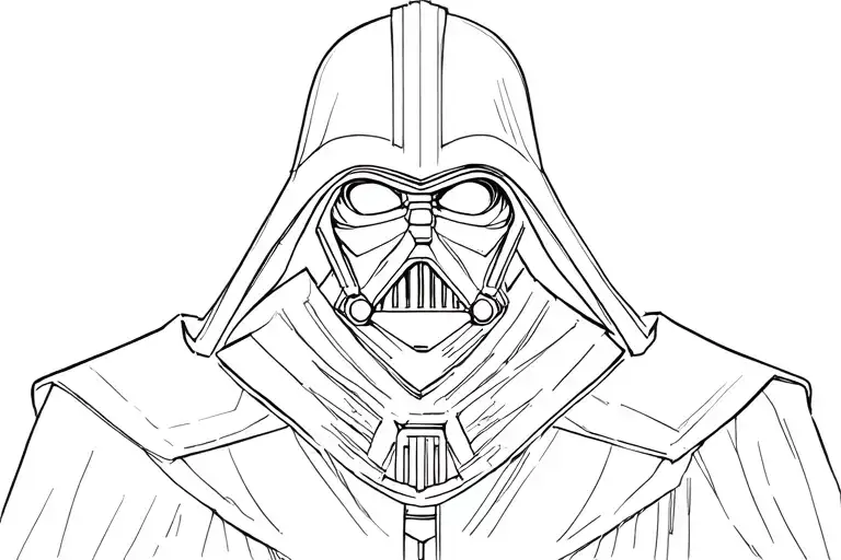 Darth Father Silhouette