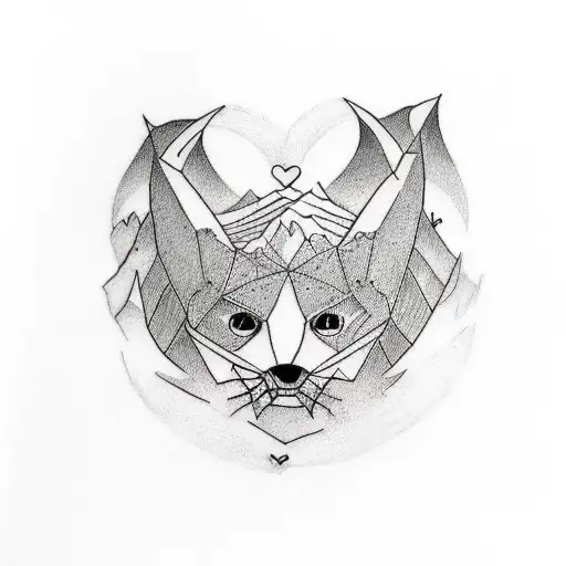 Design A Tattoo That Combines Your Love For Money And Family With Mountains