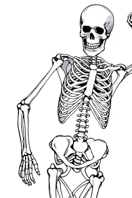 Skeleton Body Hiphop Movements Captured