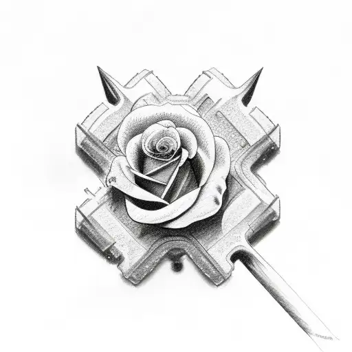 Busted Gears And A Rose