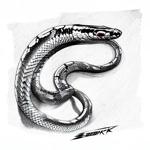 Cyberpunk Snake