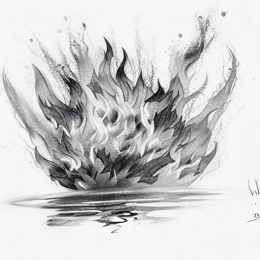 Flames Are Destroyed By Water