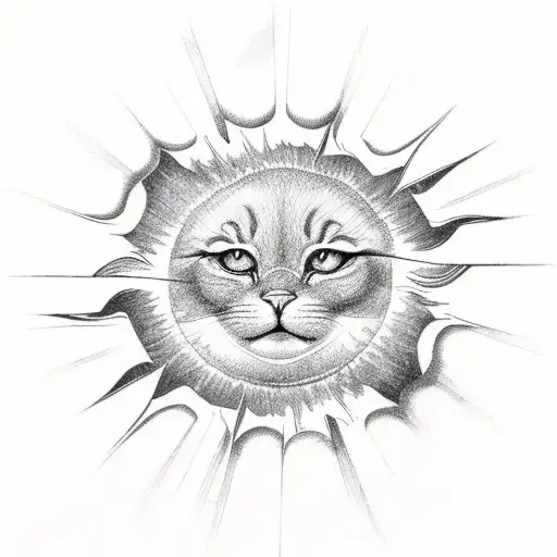 Sun Beams And Clouds