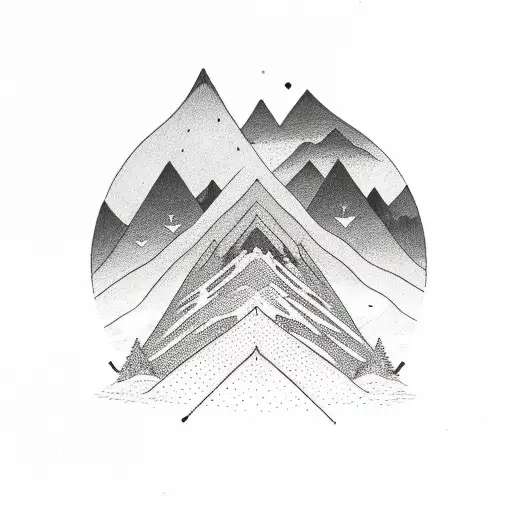 Mountain With Self Love