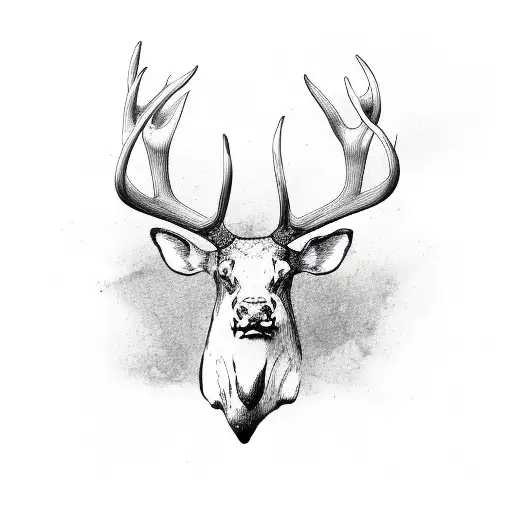 Antlers With Pumpkin