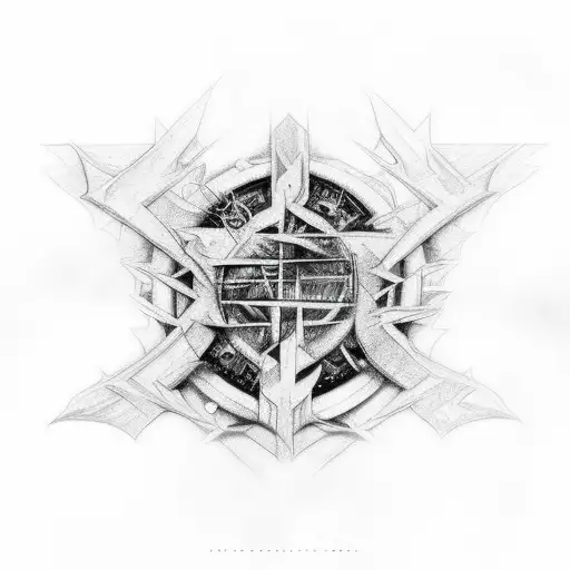 Create A Back Tattoo From The Lyrics Of Soundgarden - Fell On Black Days