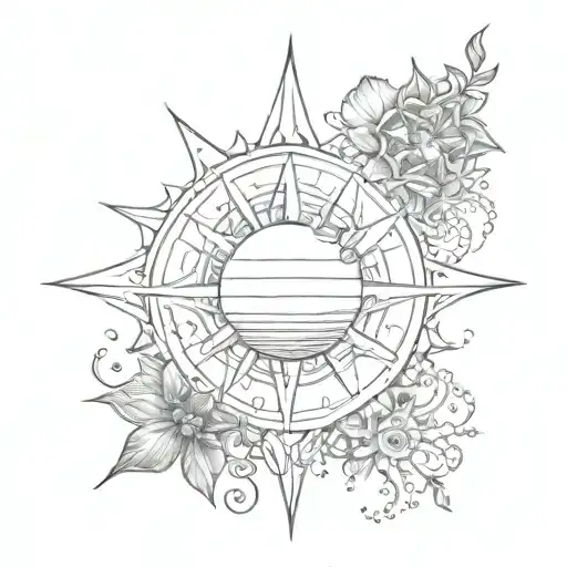 Sun And Name Written