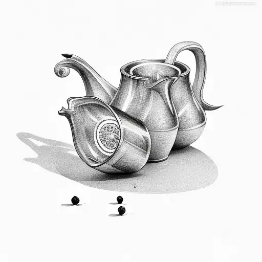 Black Pepper And Pot