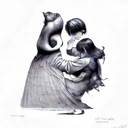 A Mother And Daughter