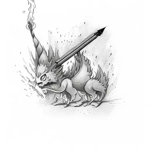 The Word Inflammable Including A Flame