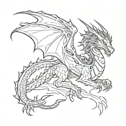 Black Nezuko Dragon And Galaxy