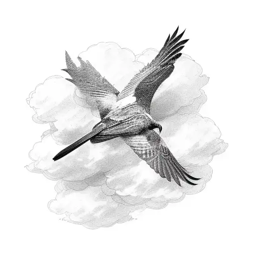 The Lyrics And This Bird You Cannot Change Surrounded By Clouds And A Bird