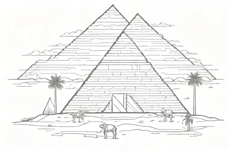 Egyptian Pyramid Country Music