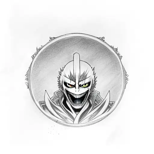 Ichigo From Bleach With Full Hollow Mode