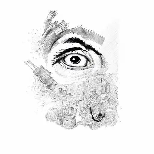 Eyes Barrel Of A Gun