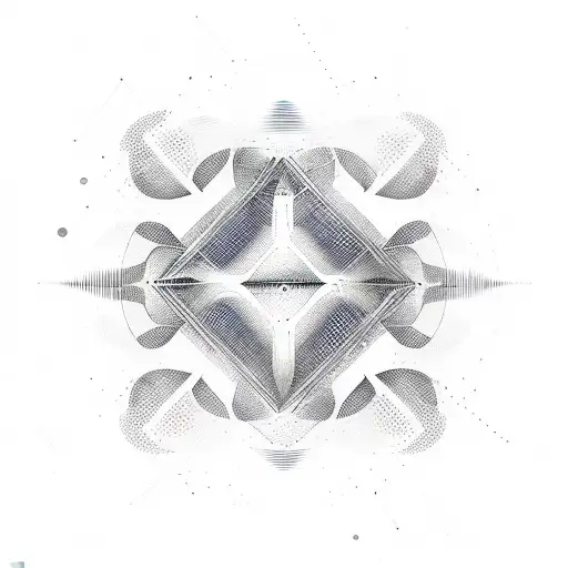 Abstract Representation Of Soundwaves Transforming Into Stock Market Graphs