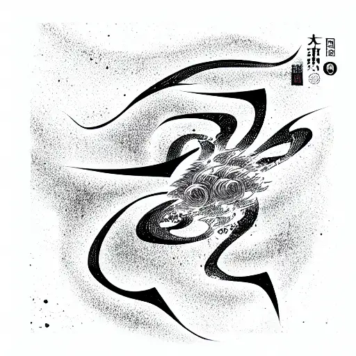 Genshin Impact Anemo Element Symbol That Has Wind Behind It