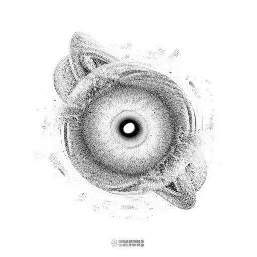 A Coffee Bean Morphing Into A Swirling Galaxy