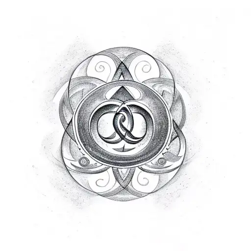 Infinity Symbol With Om Symbol